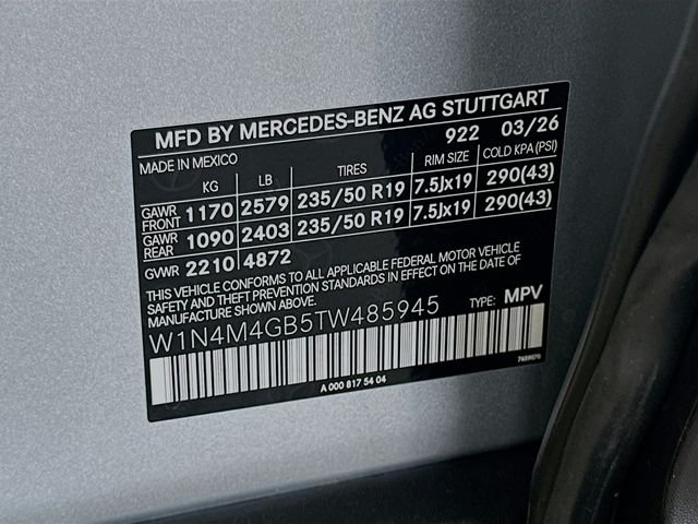 New 2026 Cirrus Silver Metallic Mercedes-Benz GLB 250 image 29