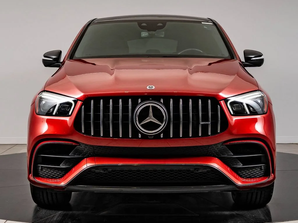 Used 2021 Designo Cardinal Red Metallic Mercedes-Benz GLE 63 S AMG® image 2