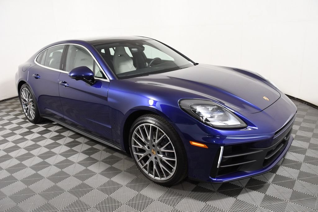 Used 2024 Gentian Blue Metallic Porsche 4 image 8