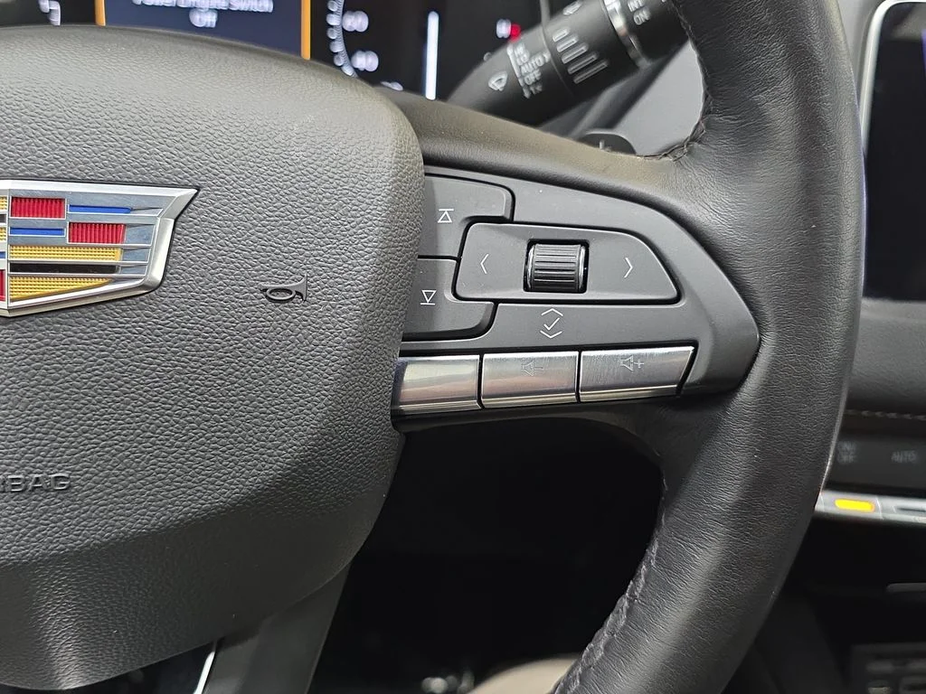 Used 2023 Galactic Gray Metallic Cadillac Premium Luxury image 17