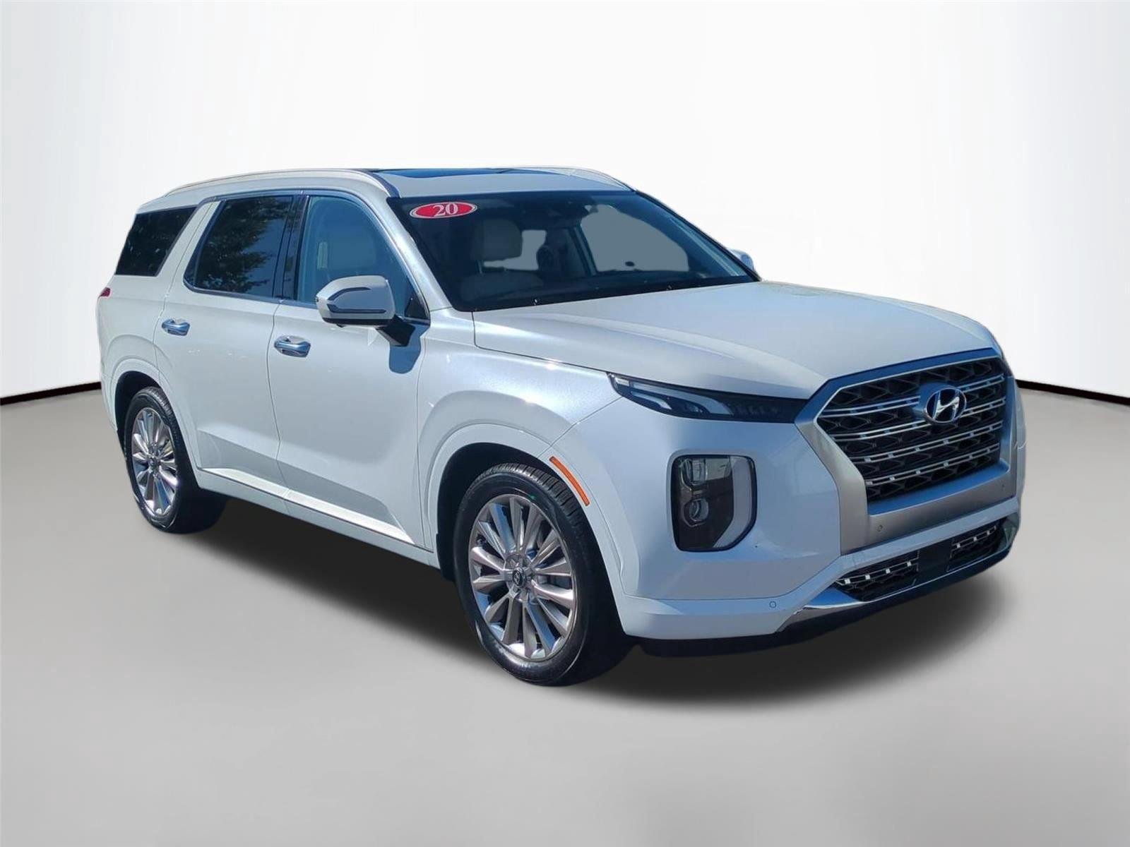 Used 2020 Hyper White Hyundai Limited image 3