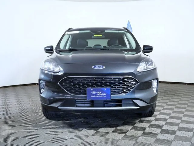 Certified Used 2022 Blue Ford SEL image 3