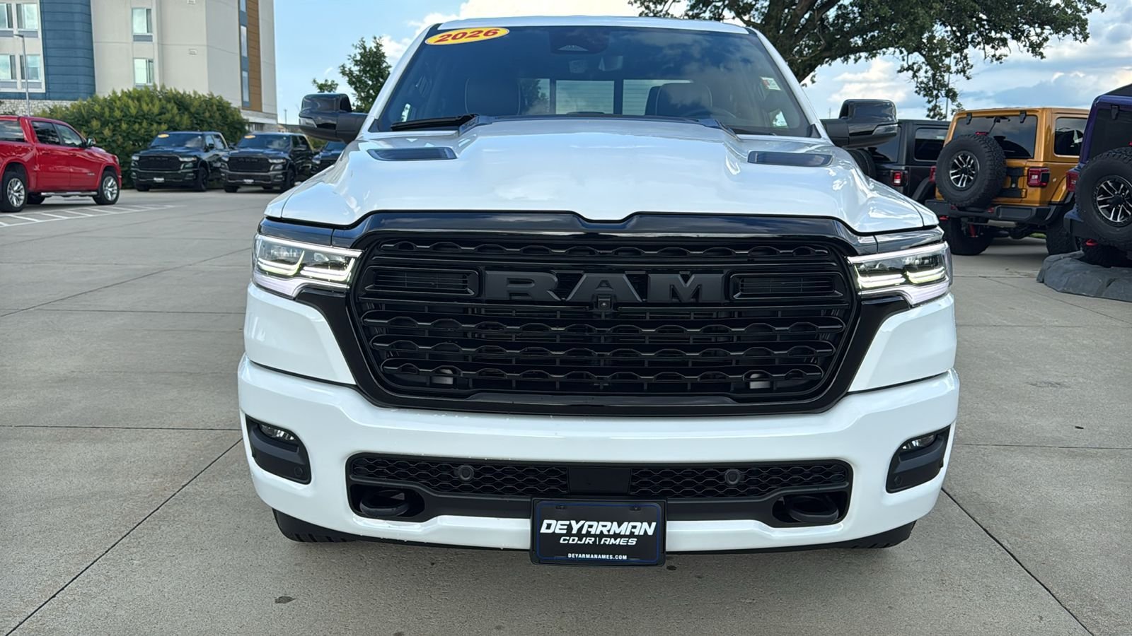 New 2026 Bright White Clear-Coat Exterior Paint RAM Limited image 4