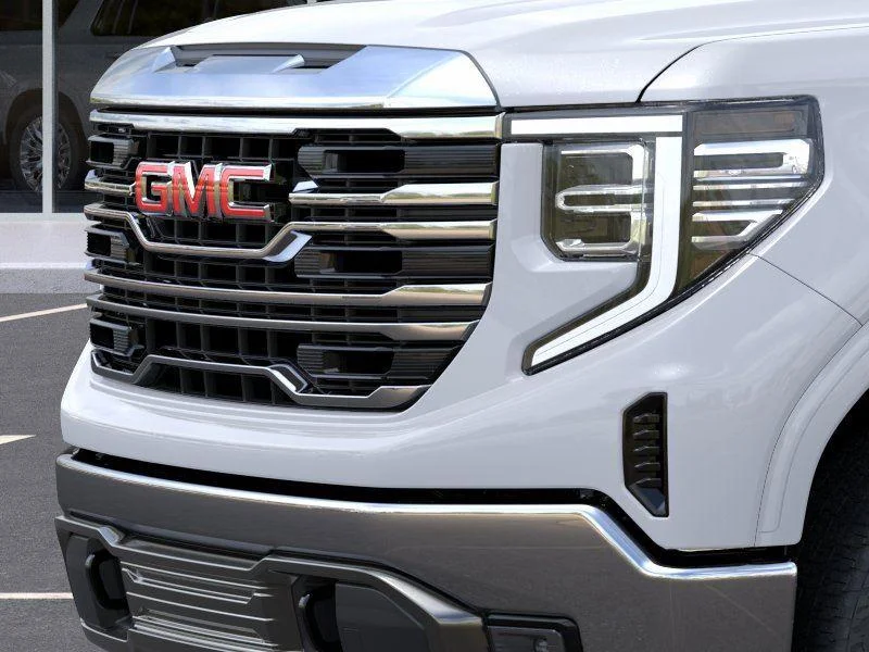 New 2026 Glacier White Tricoat GMC SLT image 13