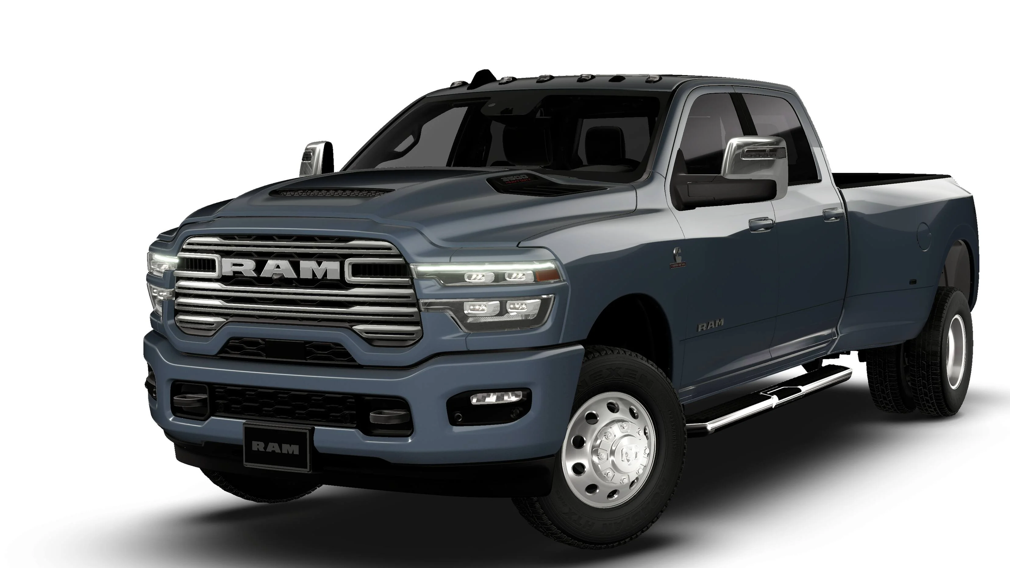 New 2027 Forged Blue Metallic Exterior Paint RAM Laramie image 1
