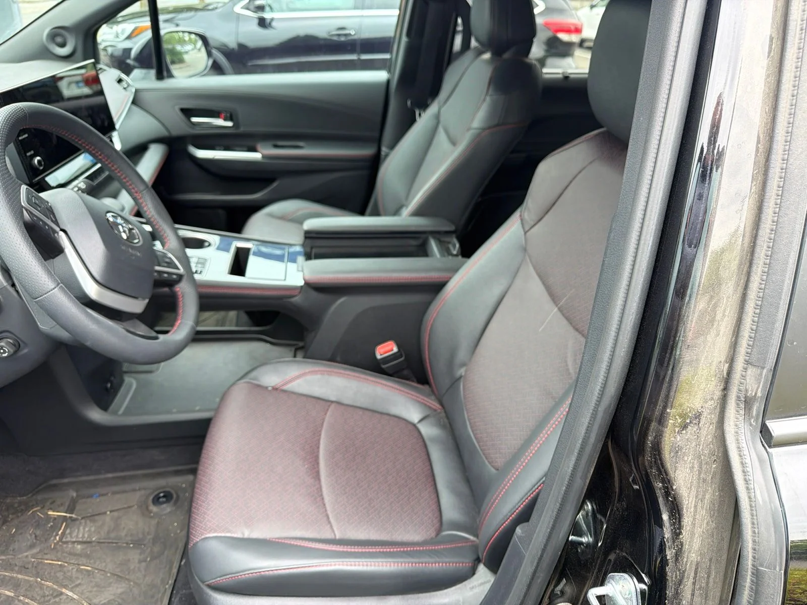Used 2025 Midnight Black Metallic Toyota XSE 7 Passenger image 7