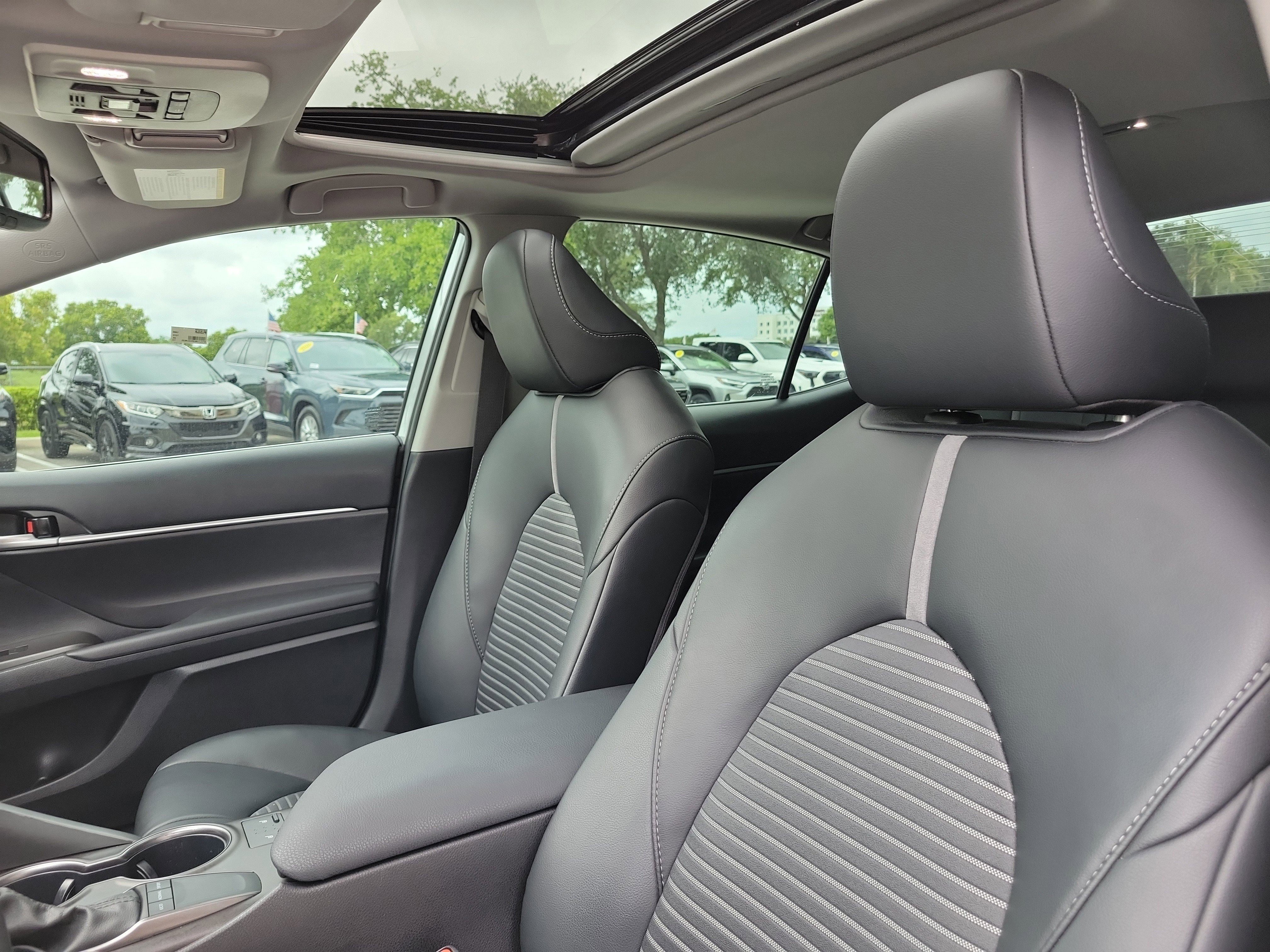Used 2024 Celestial Silver Metallic Toyota SE image 22