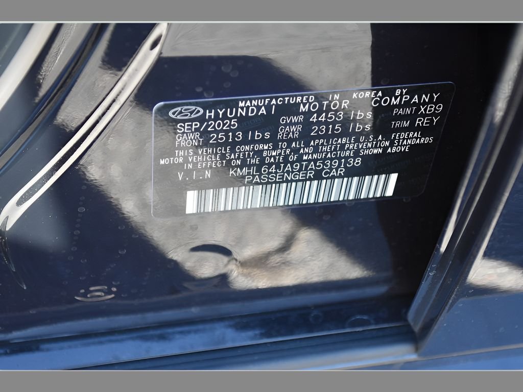 New 2026 Carbon Blue Hyundai SEL Sport image 60
