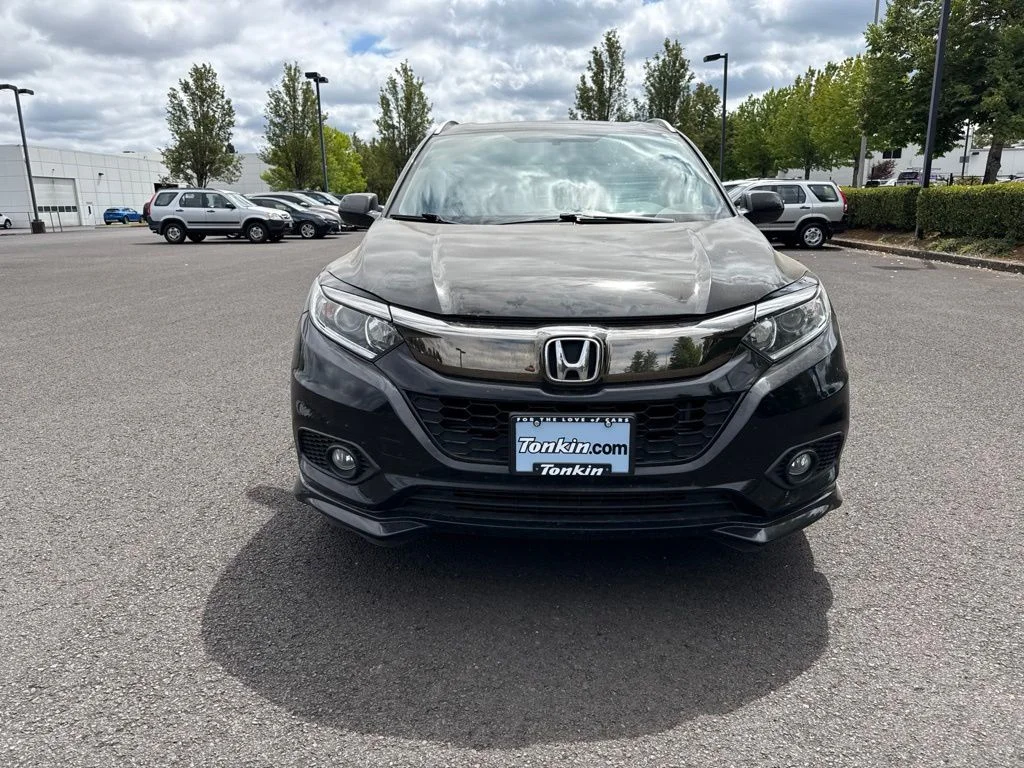 Certified Used 2021 Crystal Black Pearl Honda Sport image 2