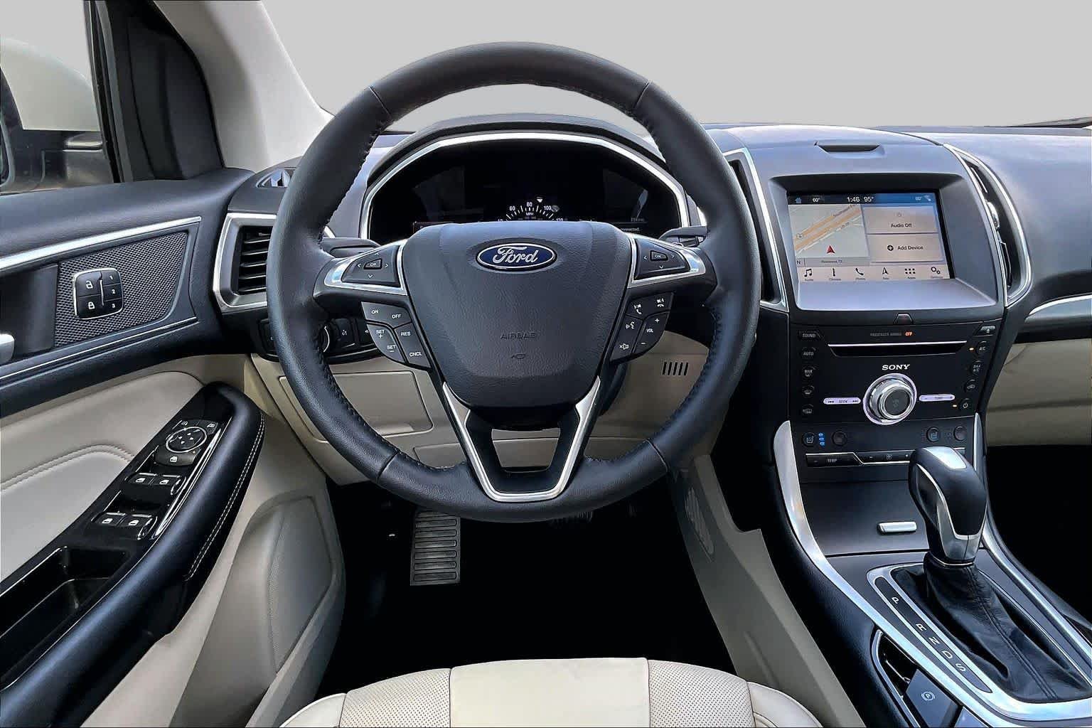 Used 2018 White Platinum Metallic Tri-Coat Ford Titanium image 6