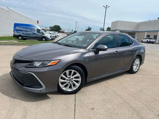 Used 2021 Gray Toyota LE image 1