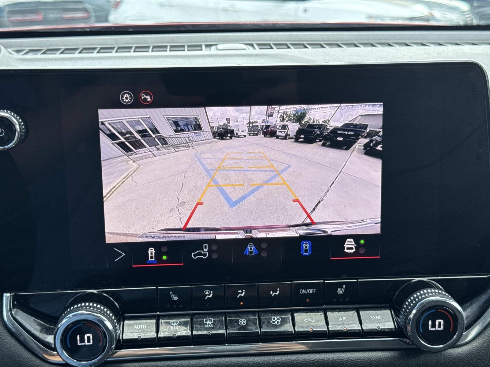 Used 2025 Volcanic Red Tintcoat GMC 2WD Elevation image 25