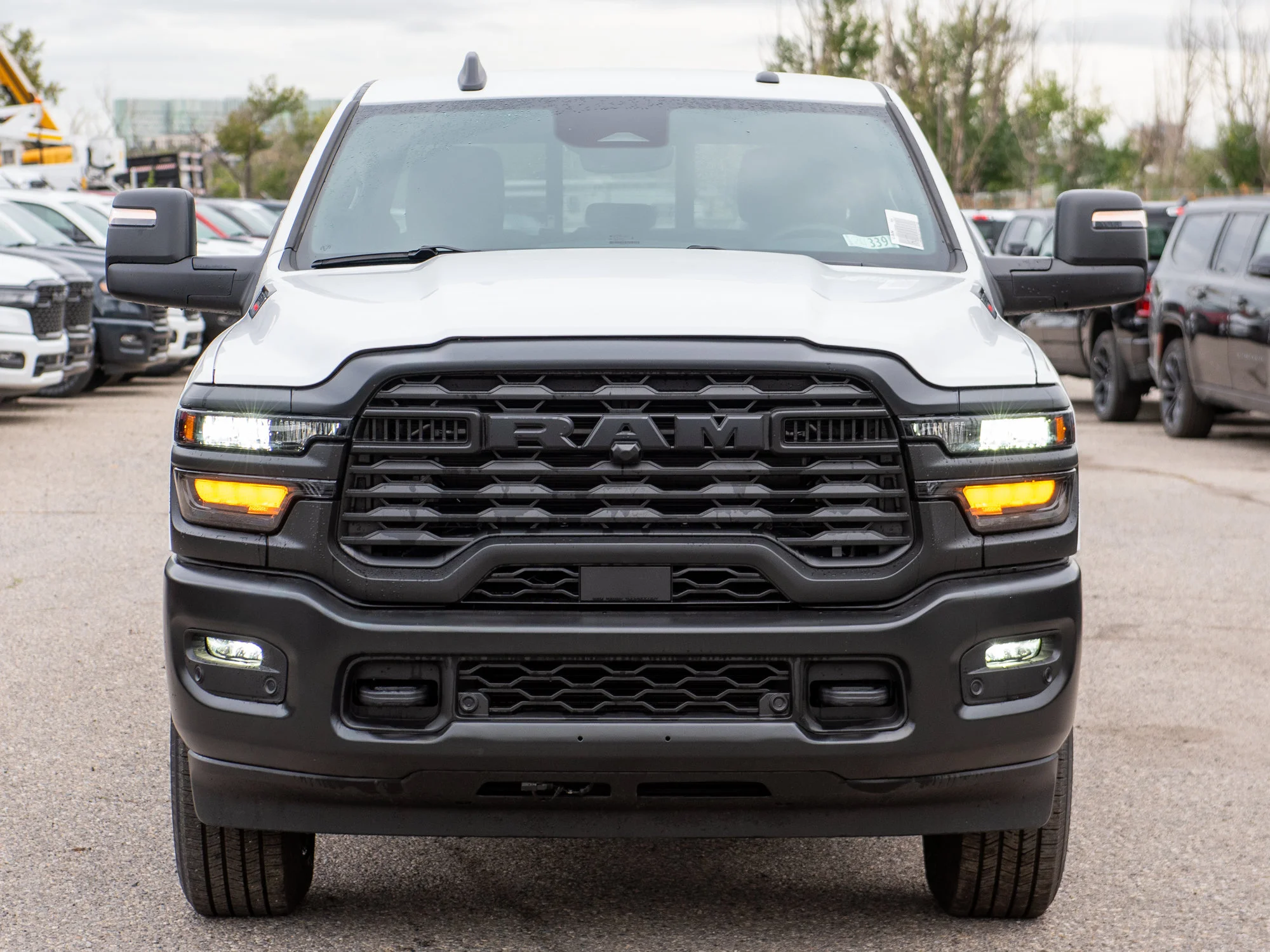 New 2026 White RAM Tradesman* Crew Cab 4x4, 8