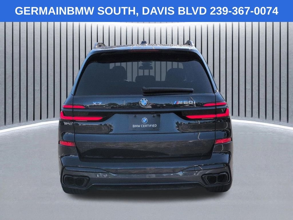 Certified Used 2025 Carbon Black Metallic BMW M60i image 6