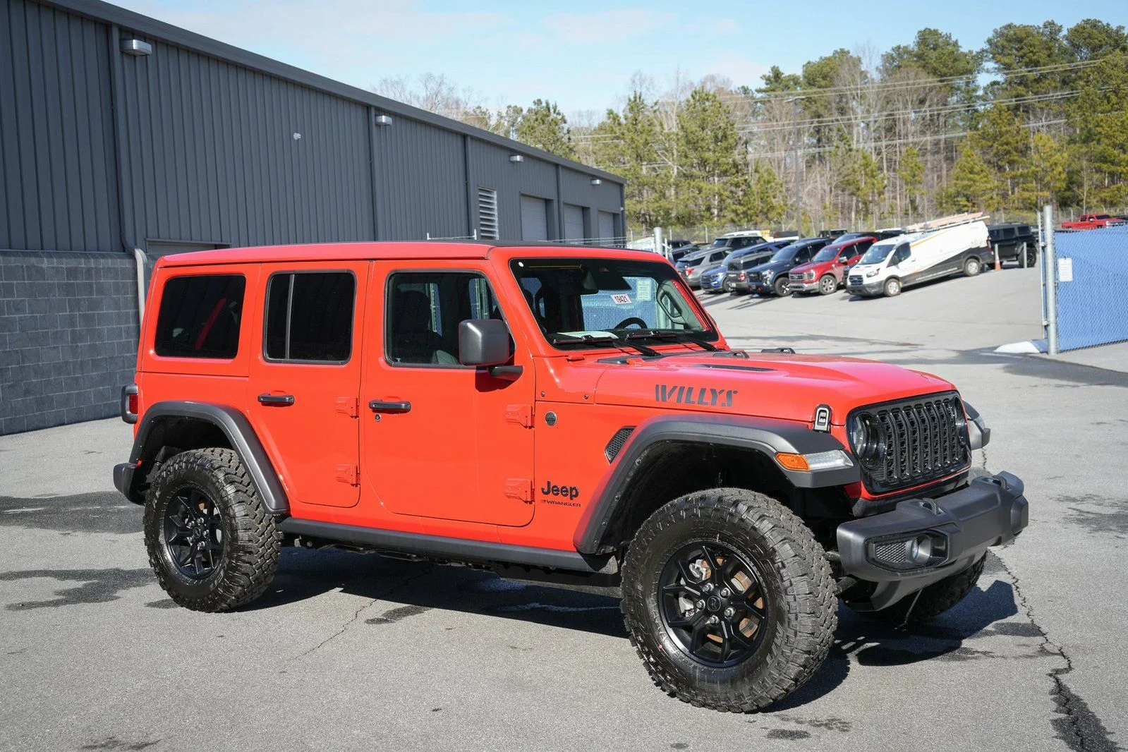 New 2026 Red Jeep Willys image 12