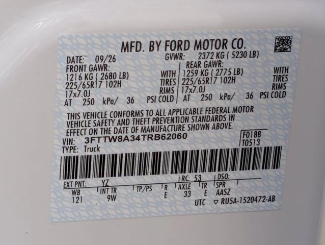 New 2026 Oxford White Ford XL image 47