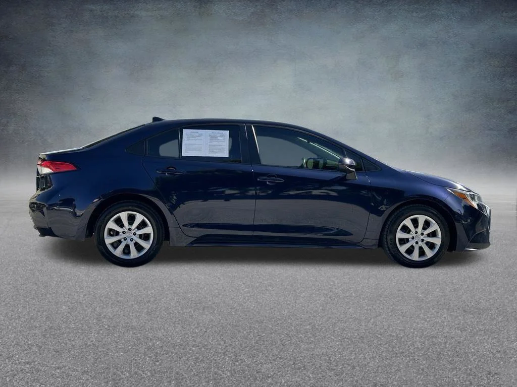 Used 2024 Blue Toyota LE image 4