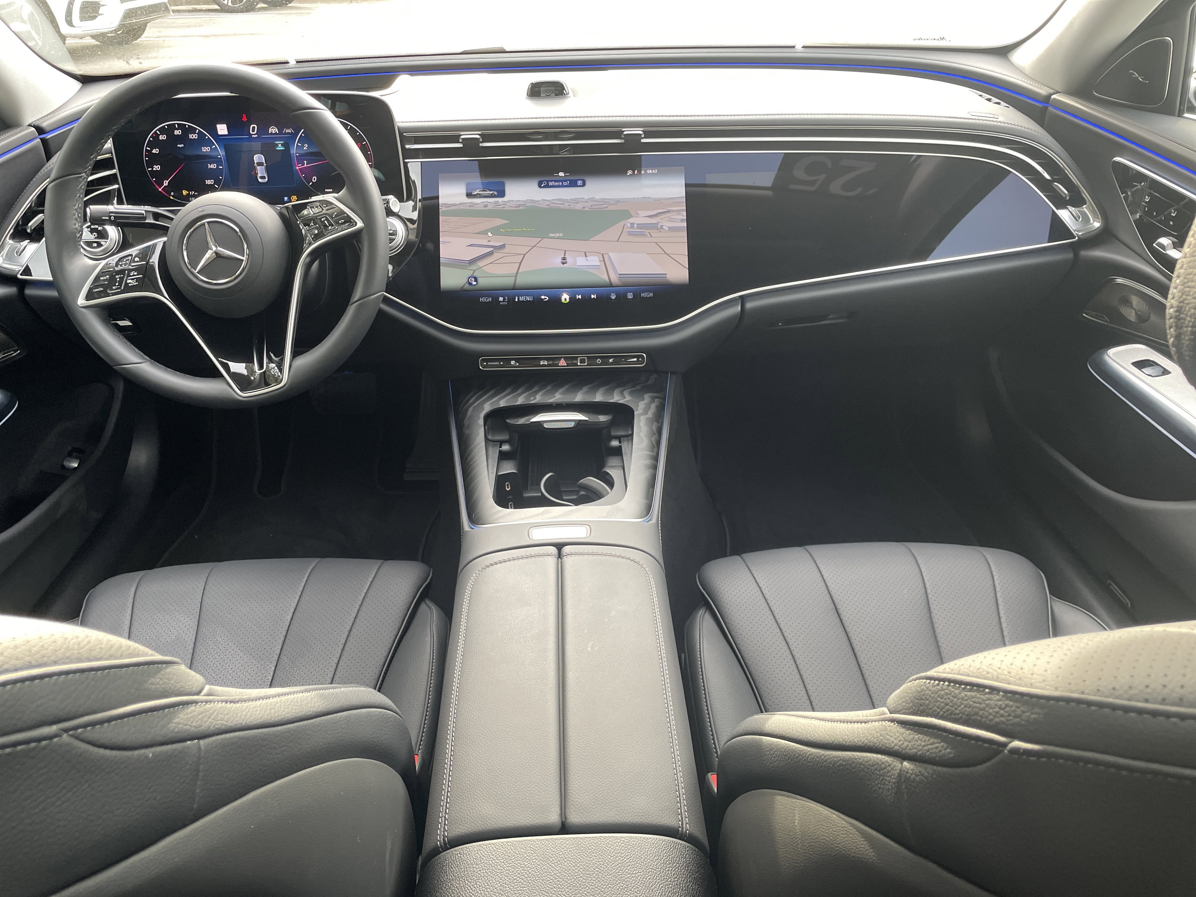 Certified Used 2025 Polar White Mercedes-Benz E 350 RWD Sedan image 28