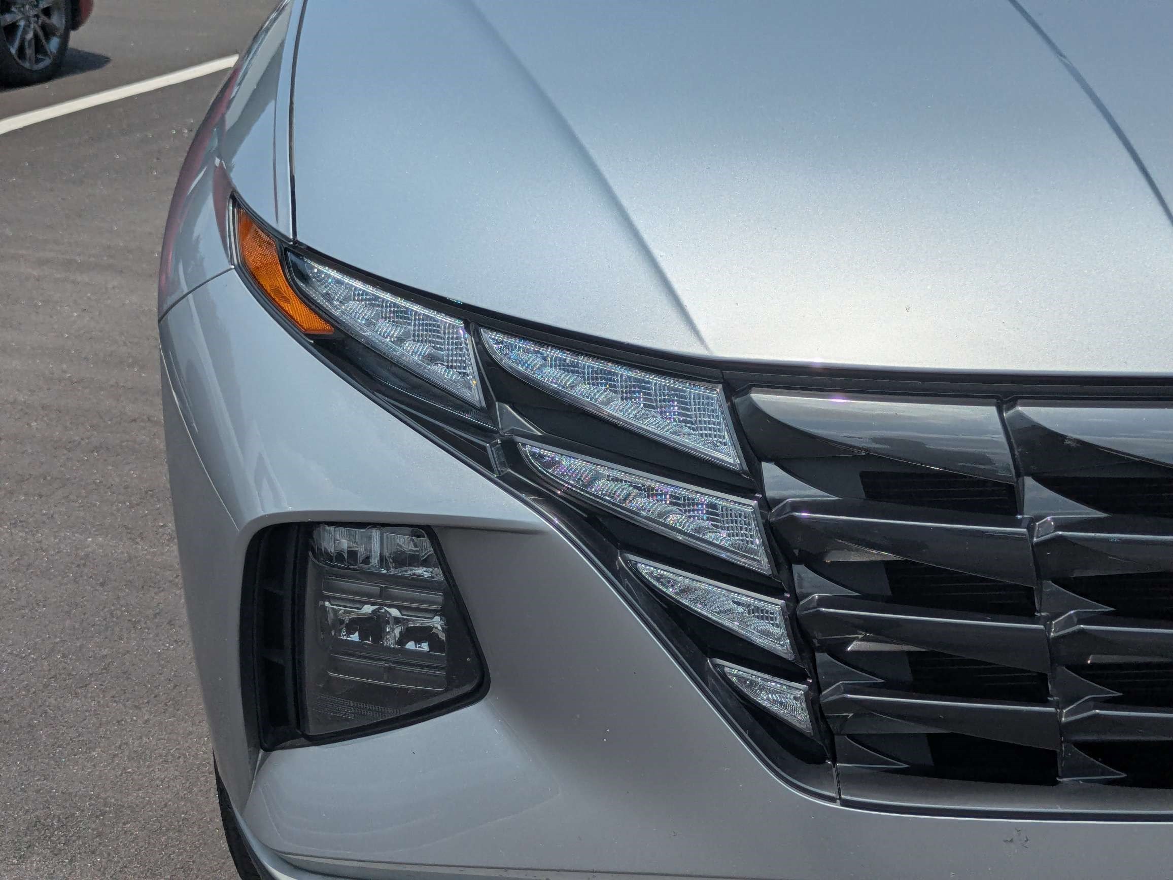 Used 2023 Shimmering Silver Hyundai SEL image 14