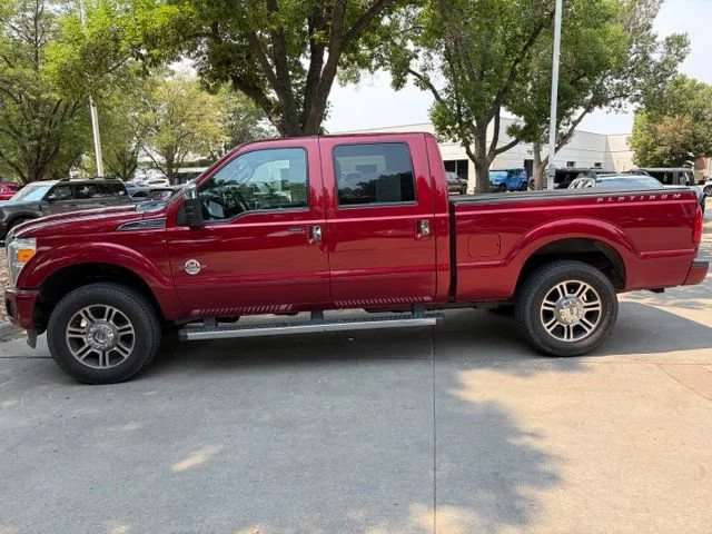 Used 2016 Ruby Red Metallic Ford Platinum image 2