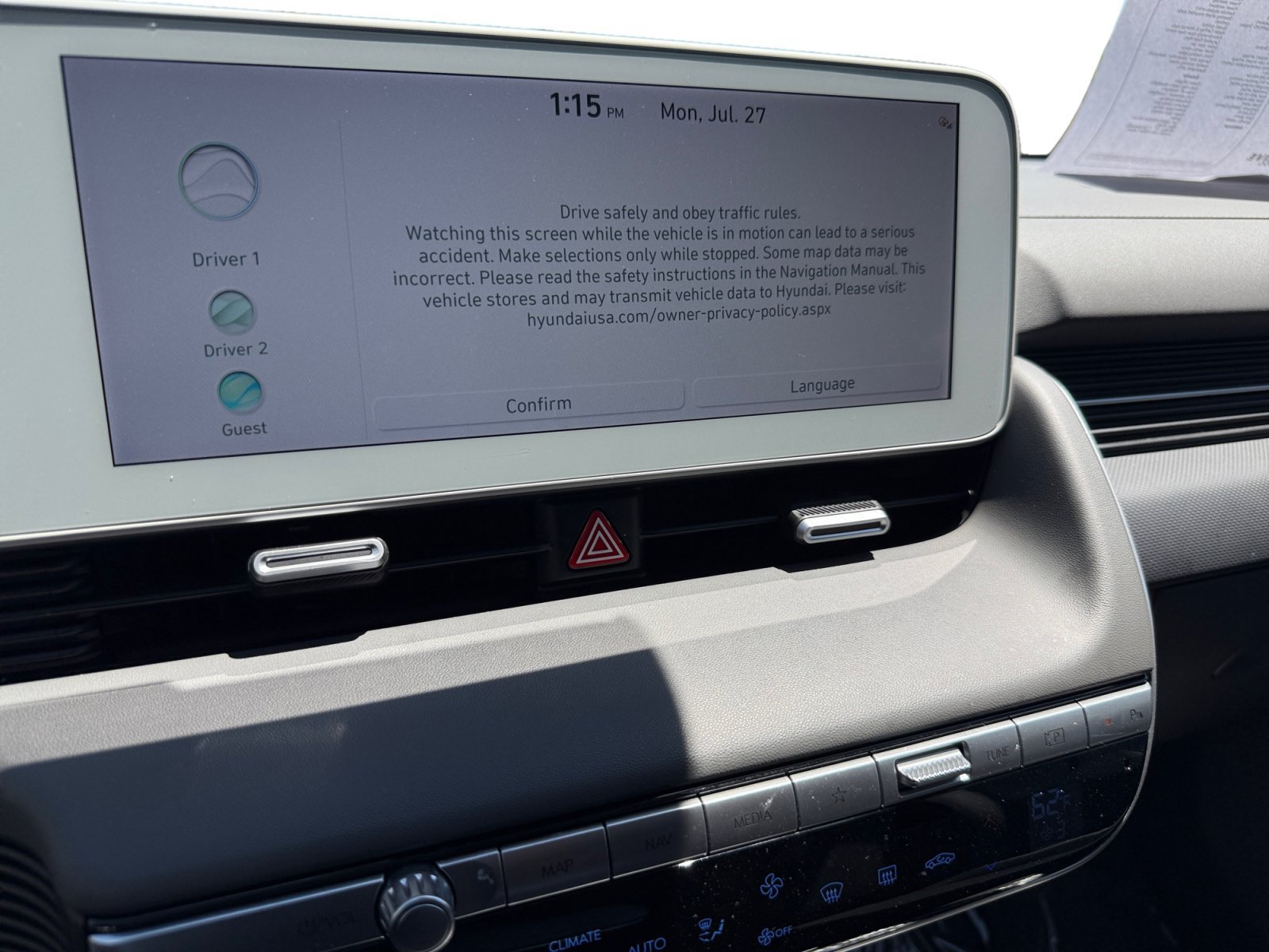 Certified Used 2024 Atlas White Hyundai SEL image 12