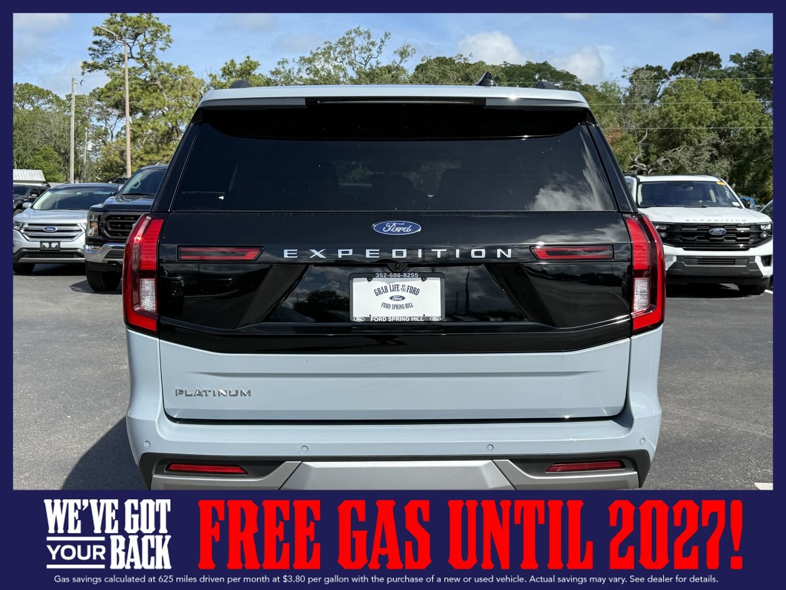 New 2026 Glacier Gray Metallic Tri-Coat Ford Platinum image 7