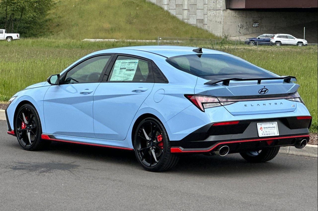 New 2026 Blue Hyundai Sedan image 5