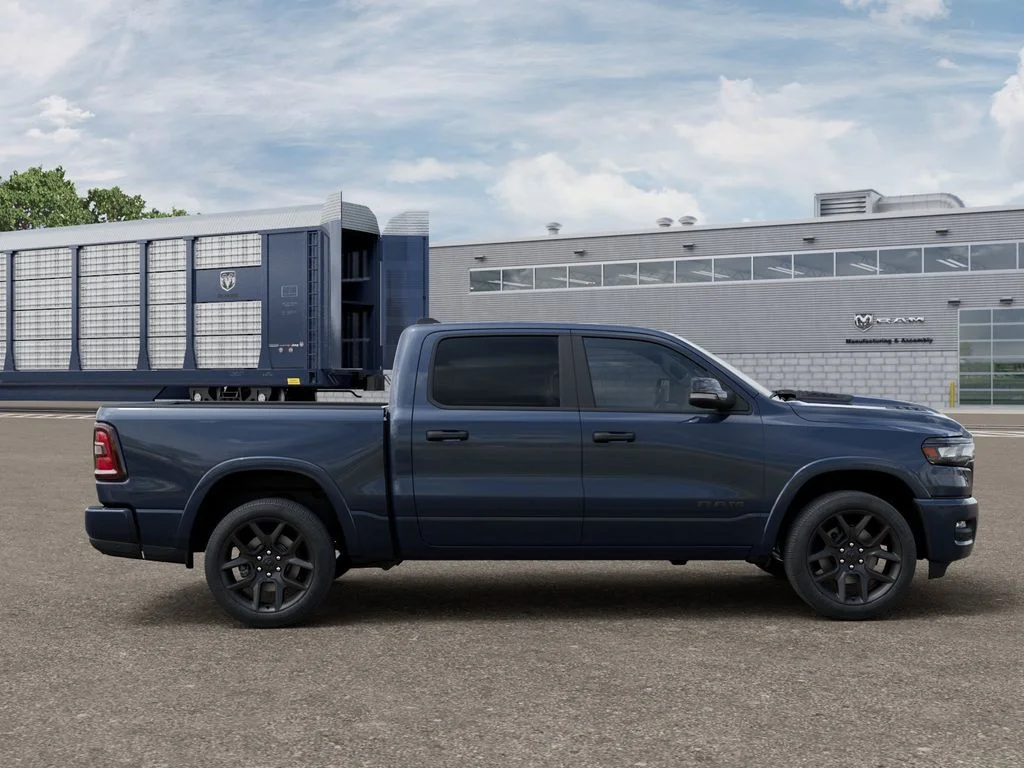 New 2026 Forged Blue Metallic Exterior Paint RAM Laramie image 23
