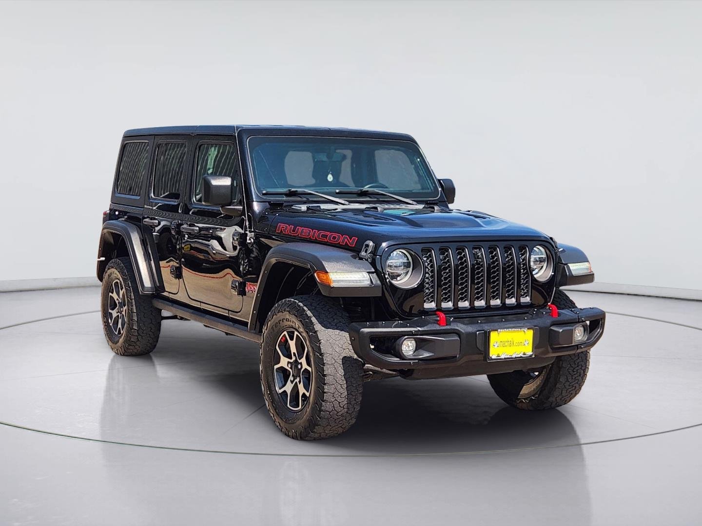 2022 Jeep Wrangler Unlimited Rubicon Black at Beck & Masten Kia