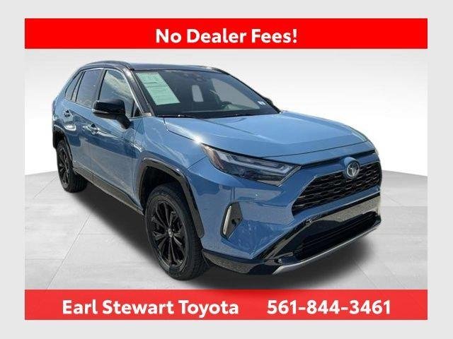 Certified Used 2022 CAVALRY BLUE W/BLK Toyota  image 1