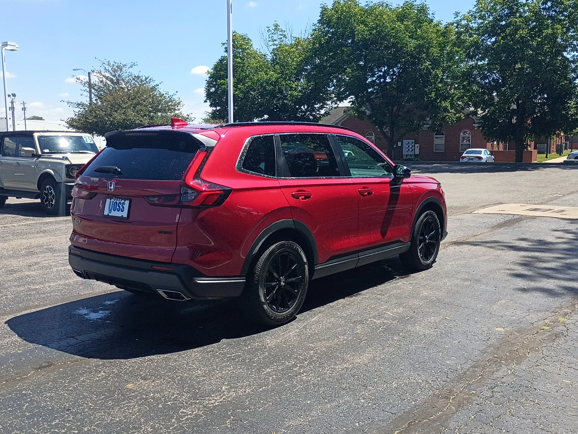Certified Used 2024 Radiant Red Metallic Honda Sport-L image 3