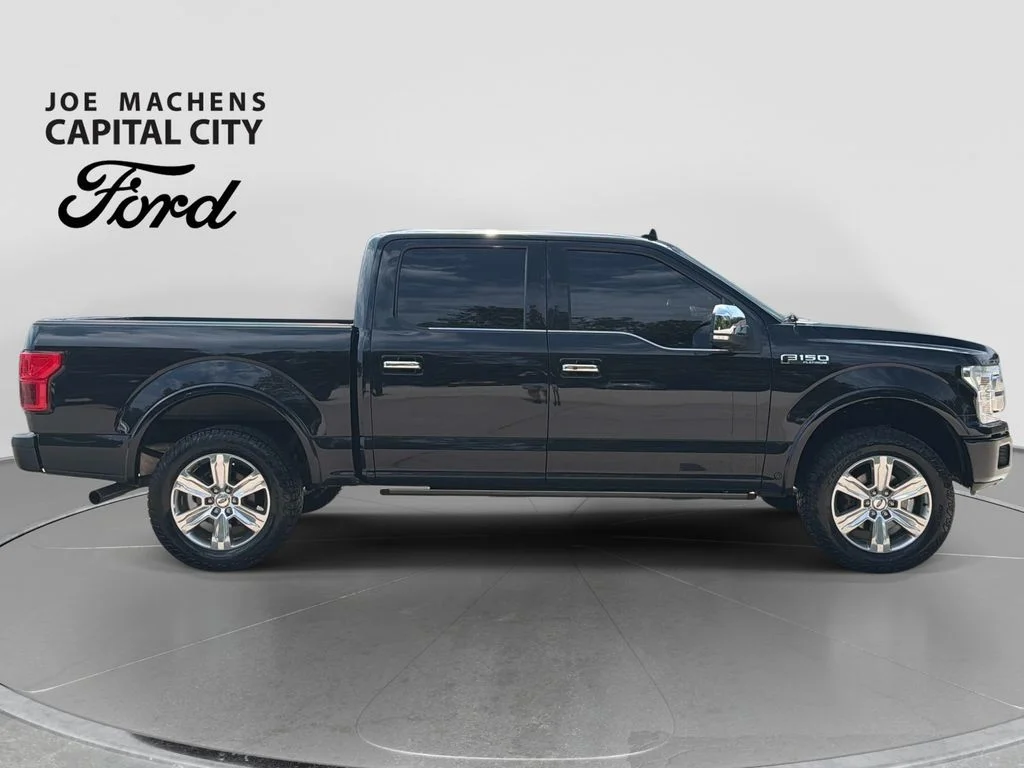 Used 2019 Black Metallic Ford Platinum image 3