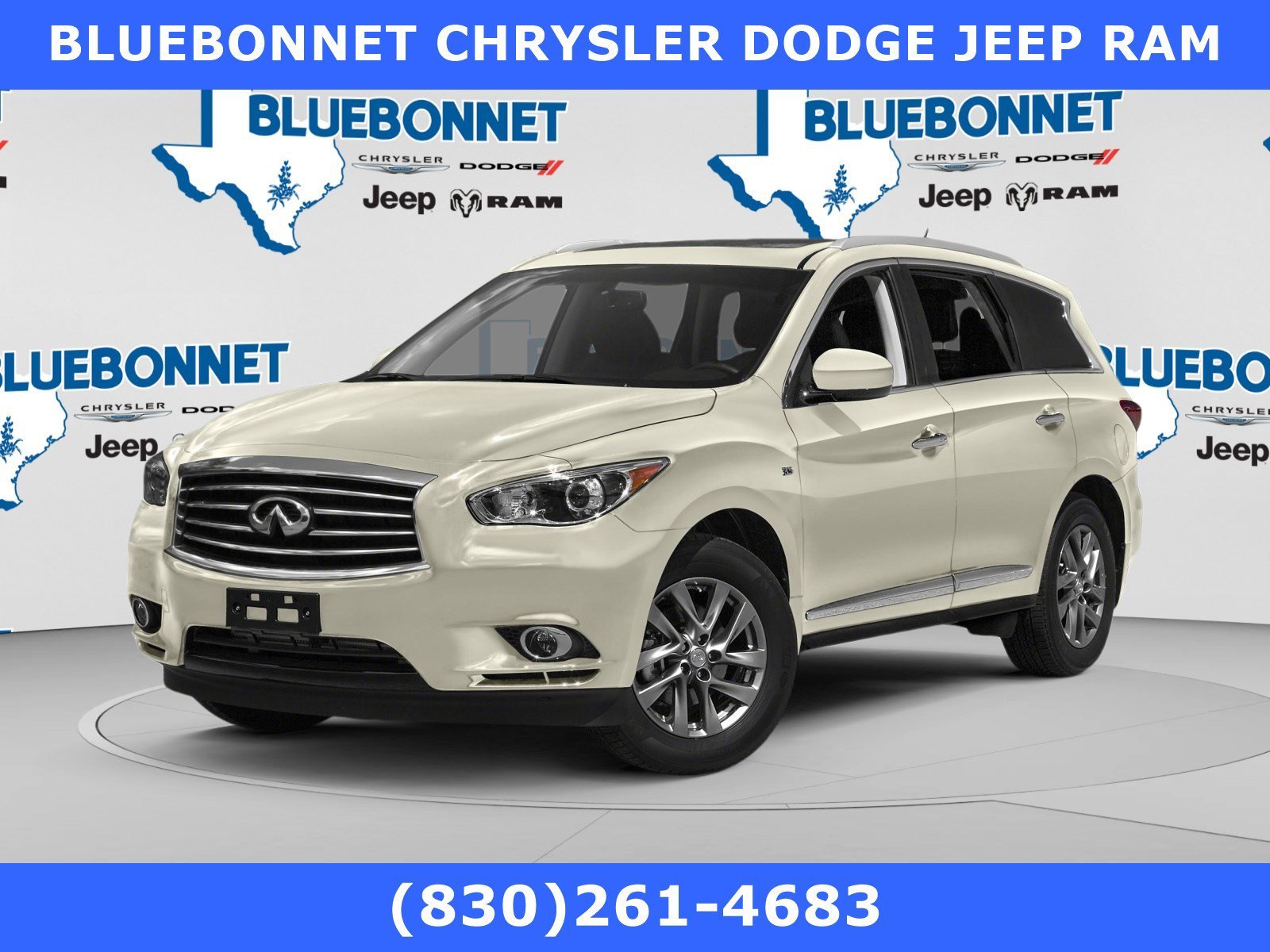 Used 2015 Majestic White INFINITI Base image 1