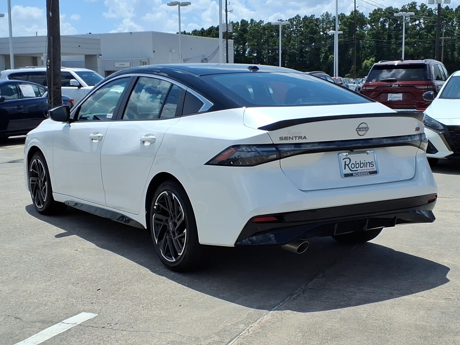 2026 Nissan Sentra SR White at Robbins Nissan