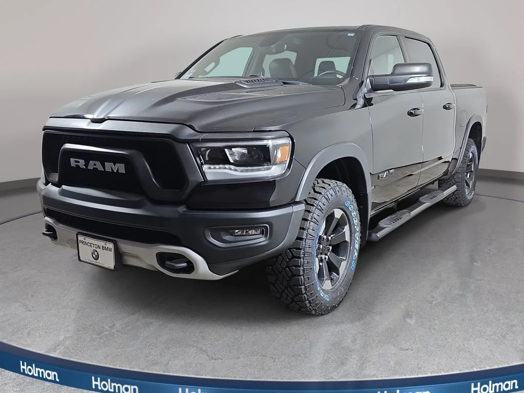 Used 2020 Diamond Black Crystal Pearlcoat Ram Rebel image 1