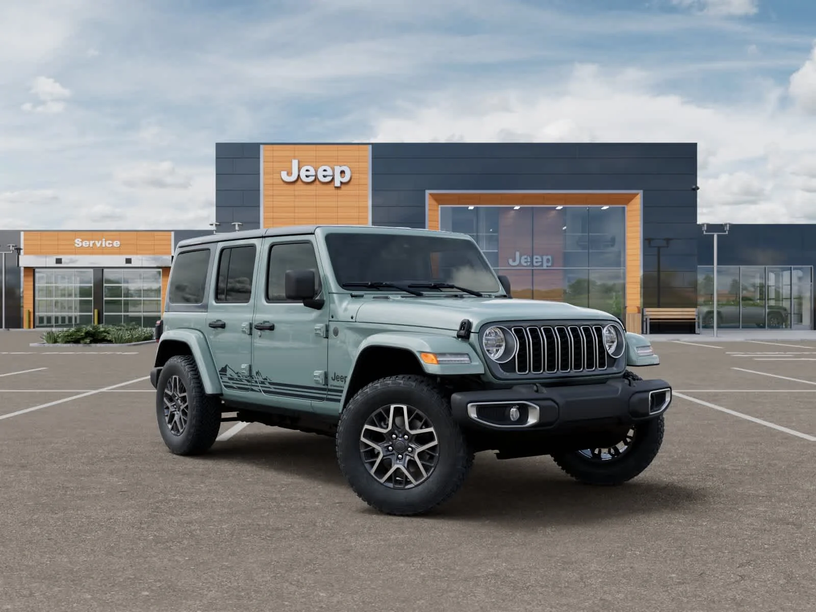 New 2026 Earl Clearcoat Jeep Sahara image 5