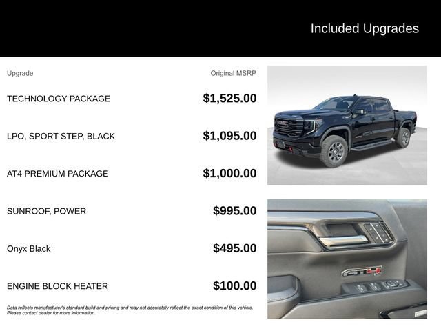Used 2024 Onyx Black GMC AT4 image 5