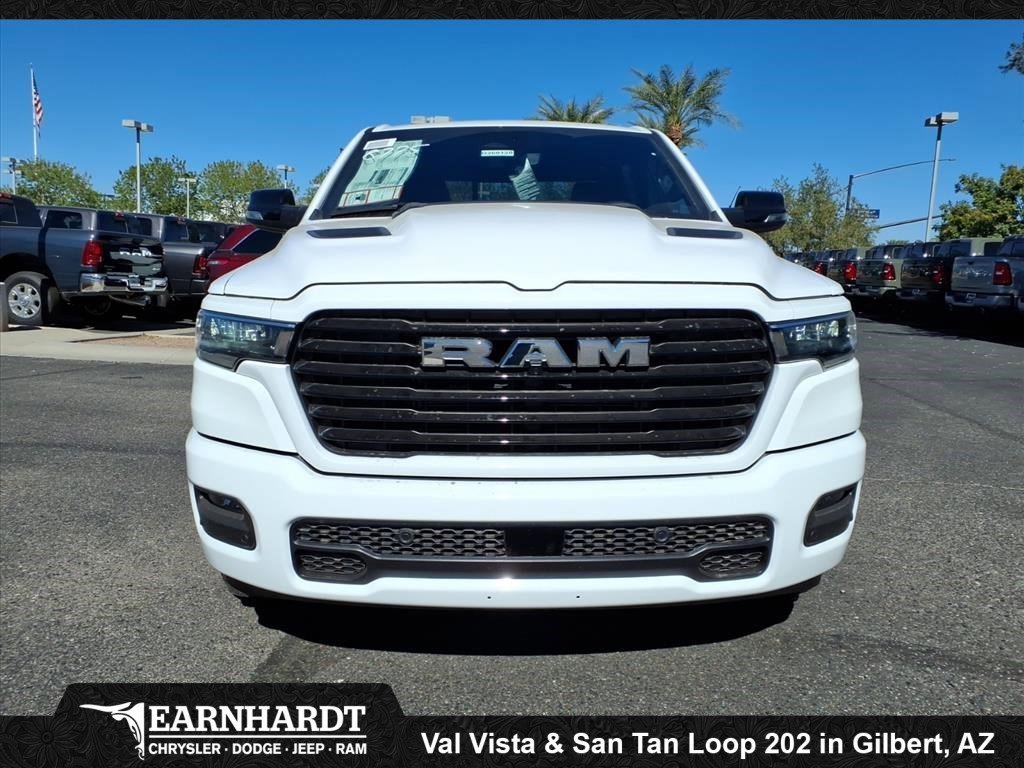 New 2026 Bright White Clear-Coat Exterior Paint RAM Laramie image 2