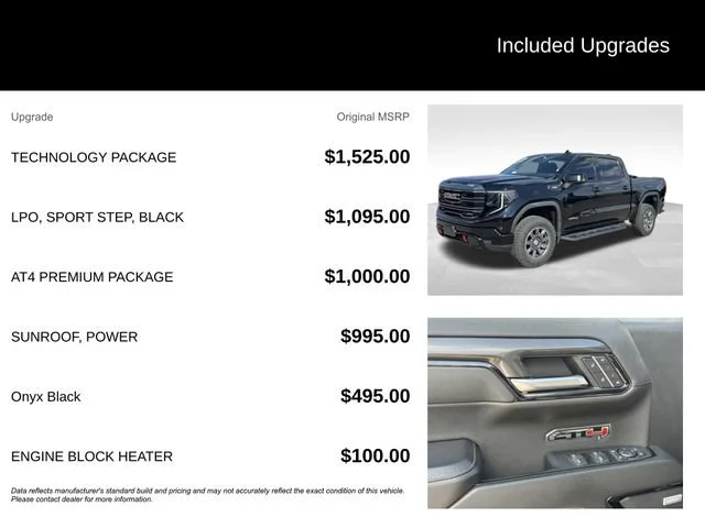 Used 2024 Onyx Black GMC AT4 image 5