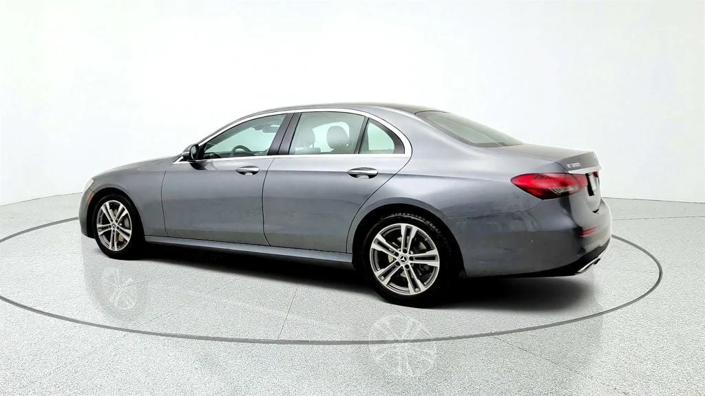 Used 2022 Selenite Grey Metallic Mercedes-Benz E 350 4MATIC® Sedan w/ Nappa Leather & Panorama Roof image 7
