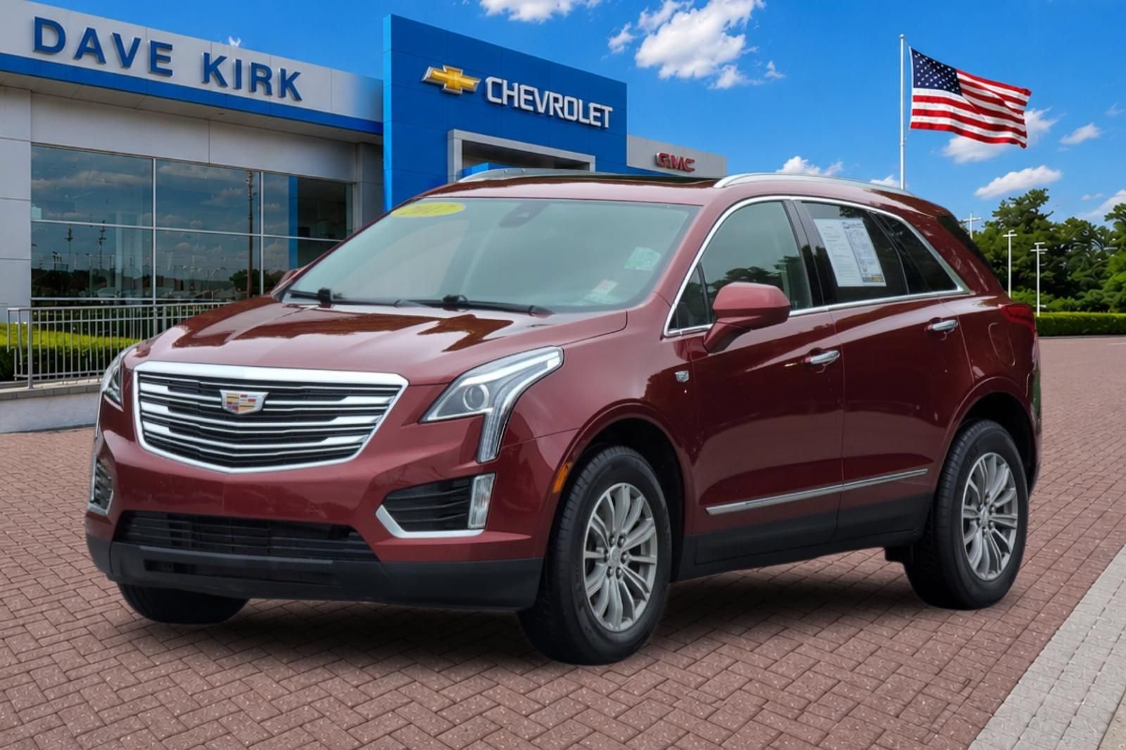 Used 2017 RED PASSION TINTCOAT Cadillac Luxury FWD image 7