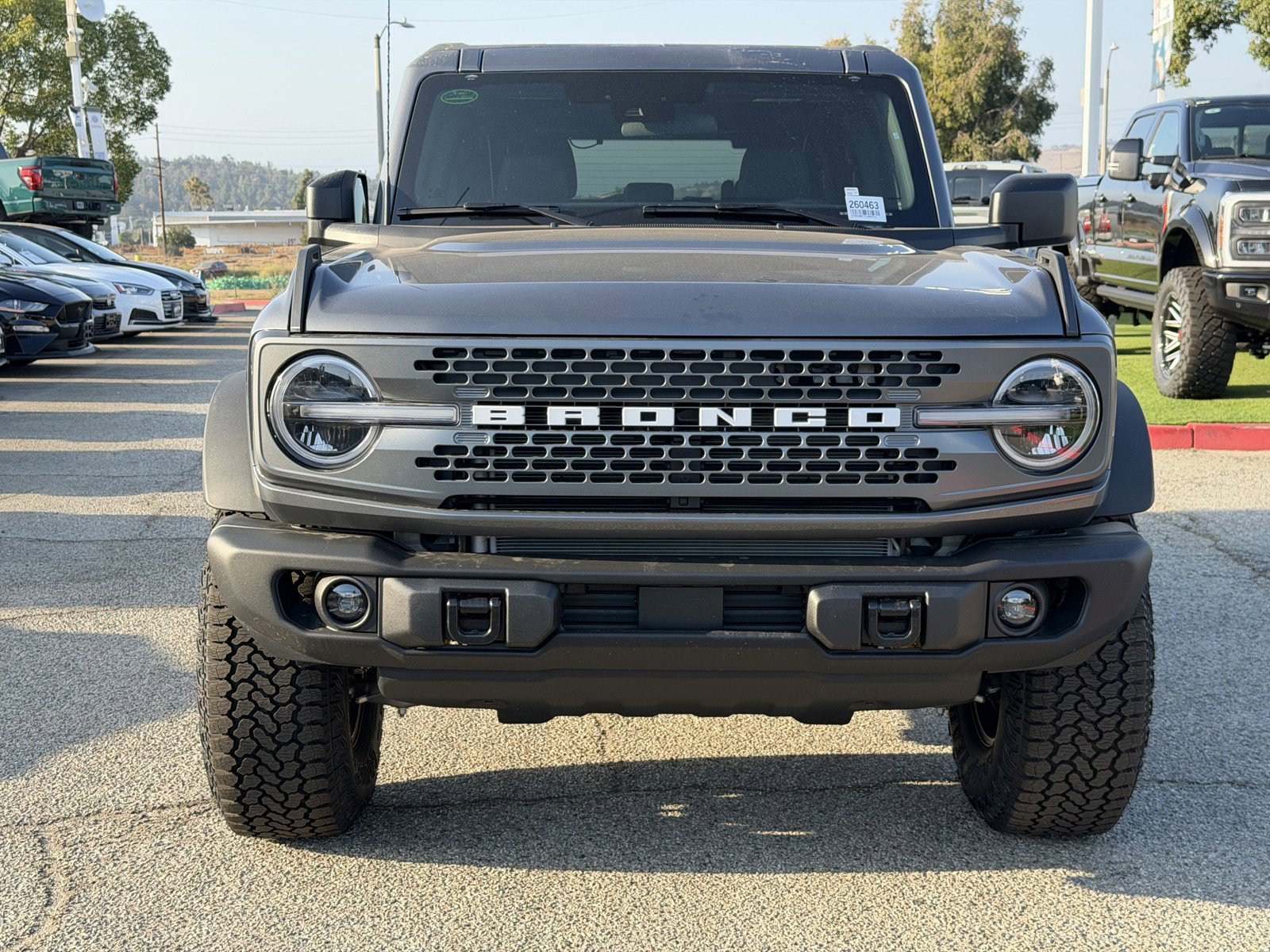 New 2026 Carbonized Gray Metallic Ford Badlands® image 2