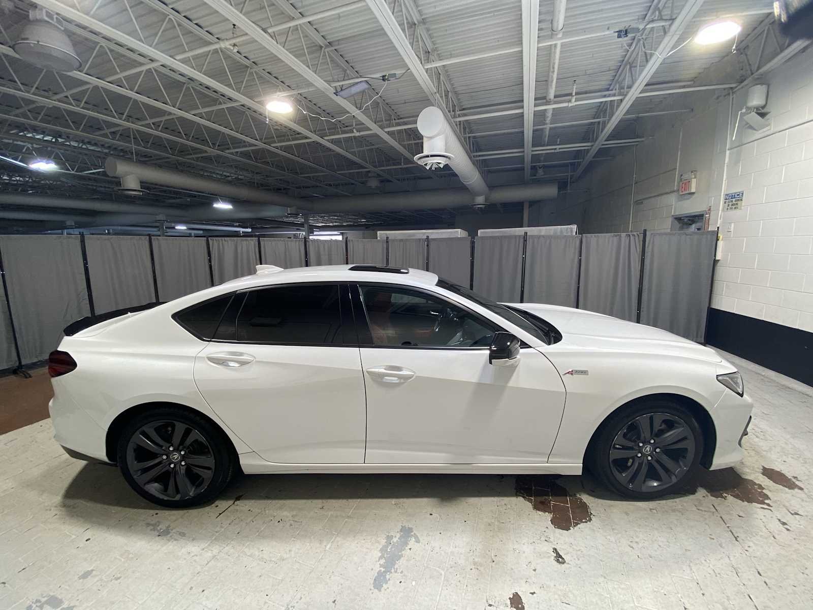 Certified Used 2023 Platinum White Pearl Acura w/A-Spec Package image 27