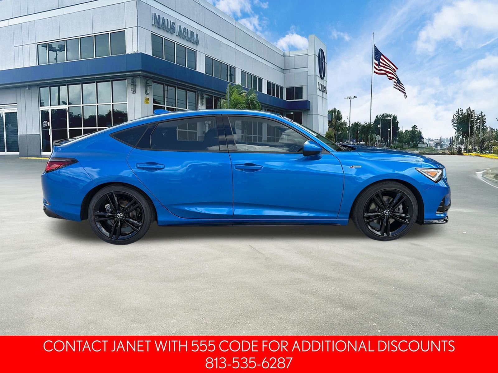 Used 2026 Blue Acura A-Spec Package image 3