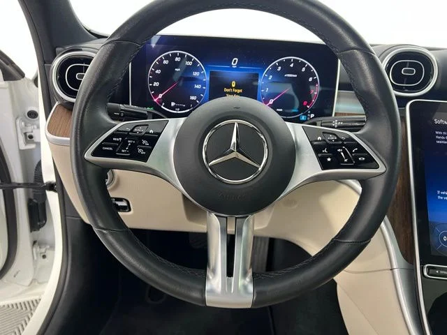 Used 2024 Polar White Mercedes-Benz C 300 image 23