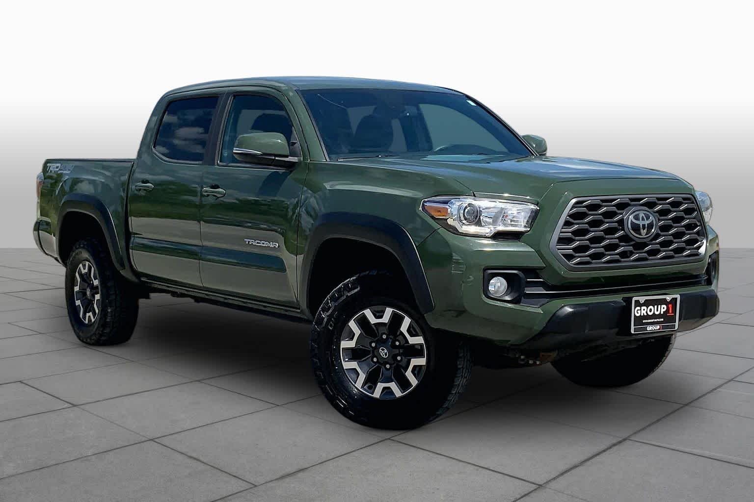 Used 2021 Army Green Toyota TRD Off Road image 3