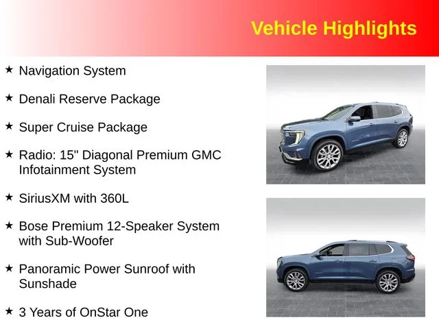 Used 2026 Blue GMC Denali image 3