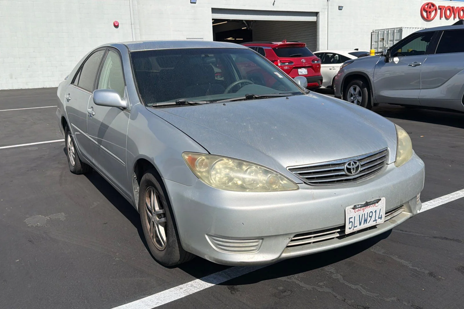 Used 2005 Toyota Camry LE with VIN 4T1BE30K15U395394 for sale in Gilroy, CA