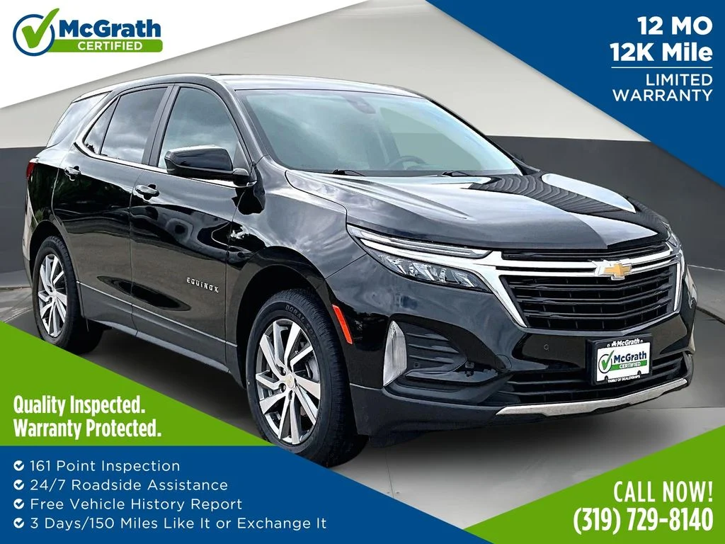 Used 2022 Black Chevrolet LT image 1