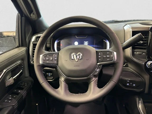 New 2026 Bright White Ram LARAMIE CREW CAB 4X4 6